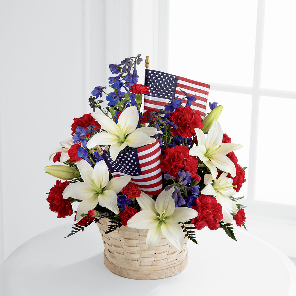 American Glory Bouquet – Village Bloom Florist, Folsom LA