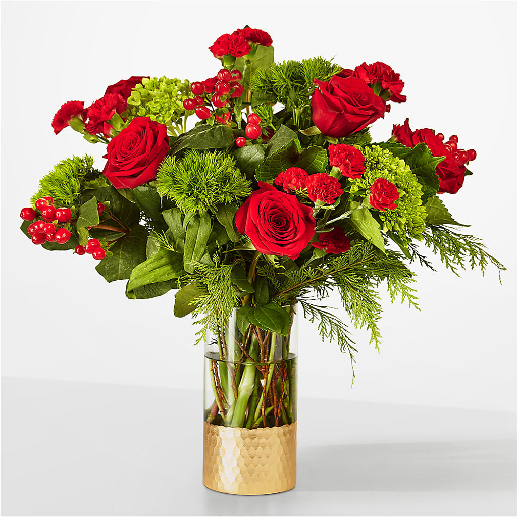 Plaid Throw Bouquet – Village Bloom Florist, Folsom LA