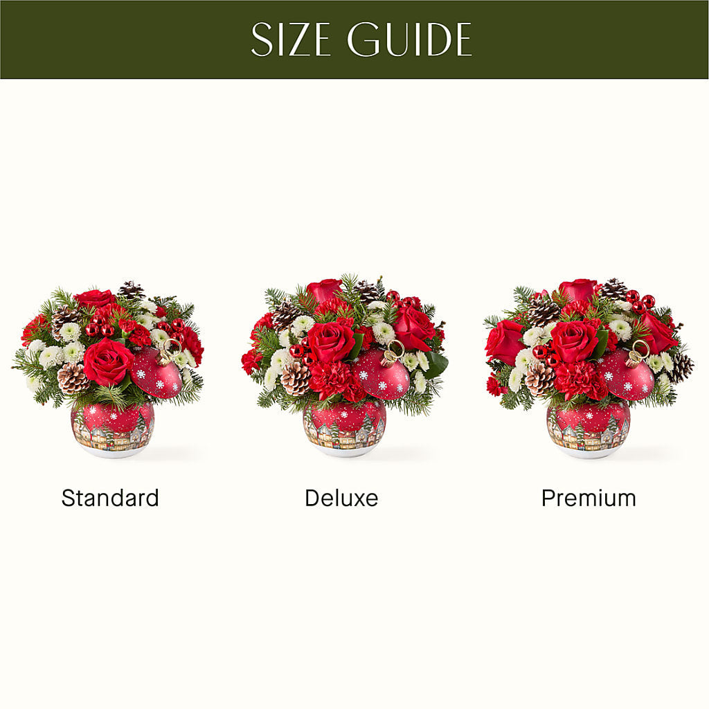 Christmas Carols Ornament – Village Bloom Florist, Folsom LA