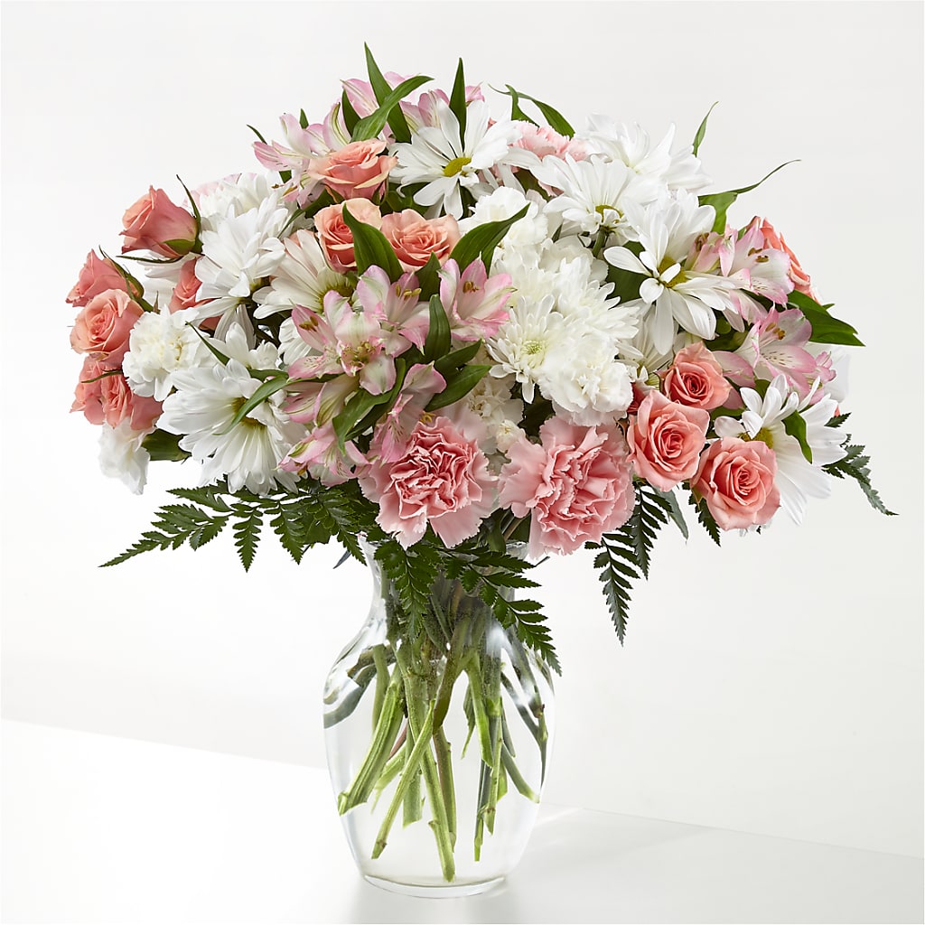 Blush Crush Bouquet – Village Bloom Florist, Folsom LA
