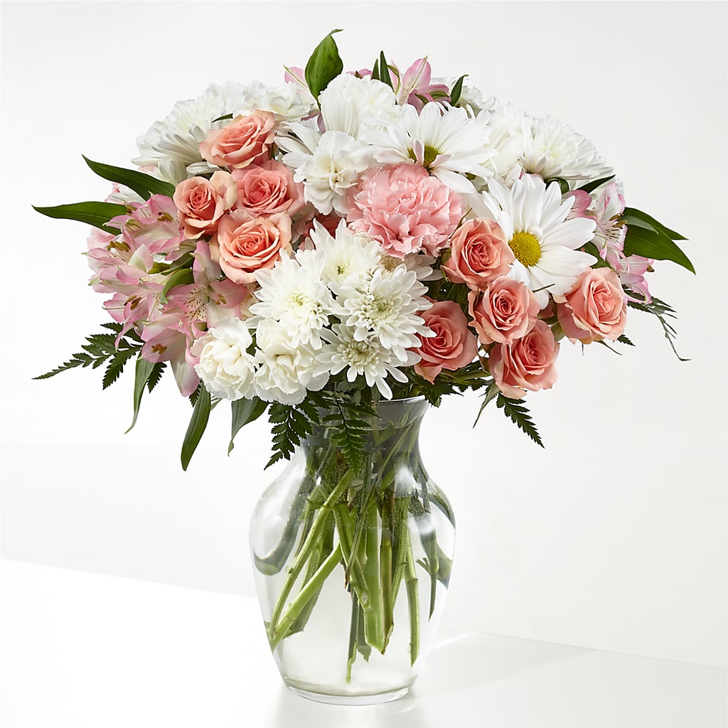 Blush Crush Bouquet – Village Bloom Florist, Folsom LA