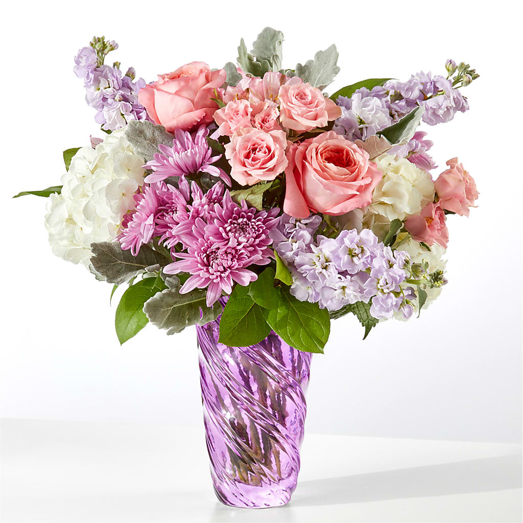 Silver Lining Bouquet – Village Bloom Florist, Folsom LA