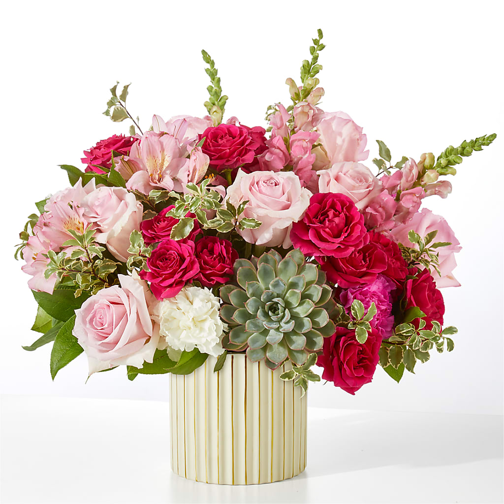 Magenta Musings Bouquet – Village Bloom Florist, Folsom LA