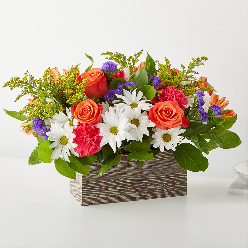 Oopsie Daisy Box Bouquet – Village Bloom Florist, Folsom LA