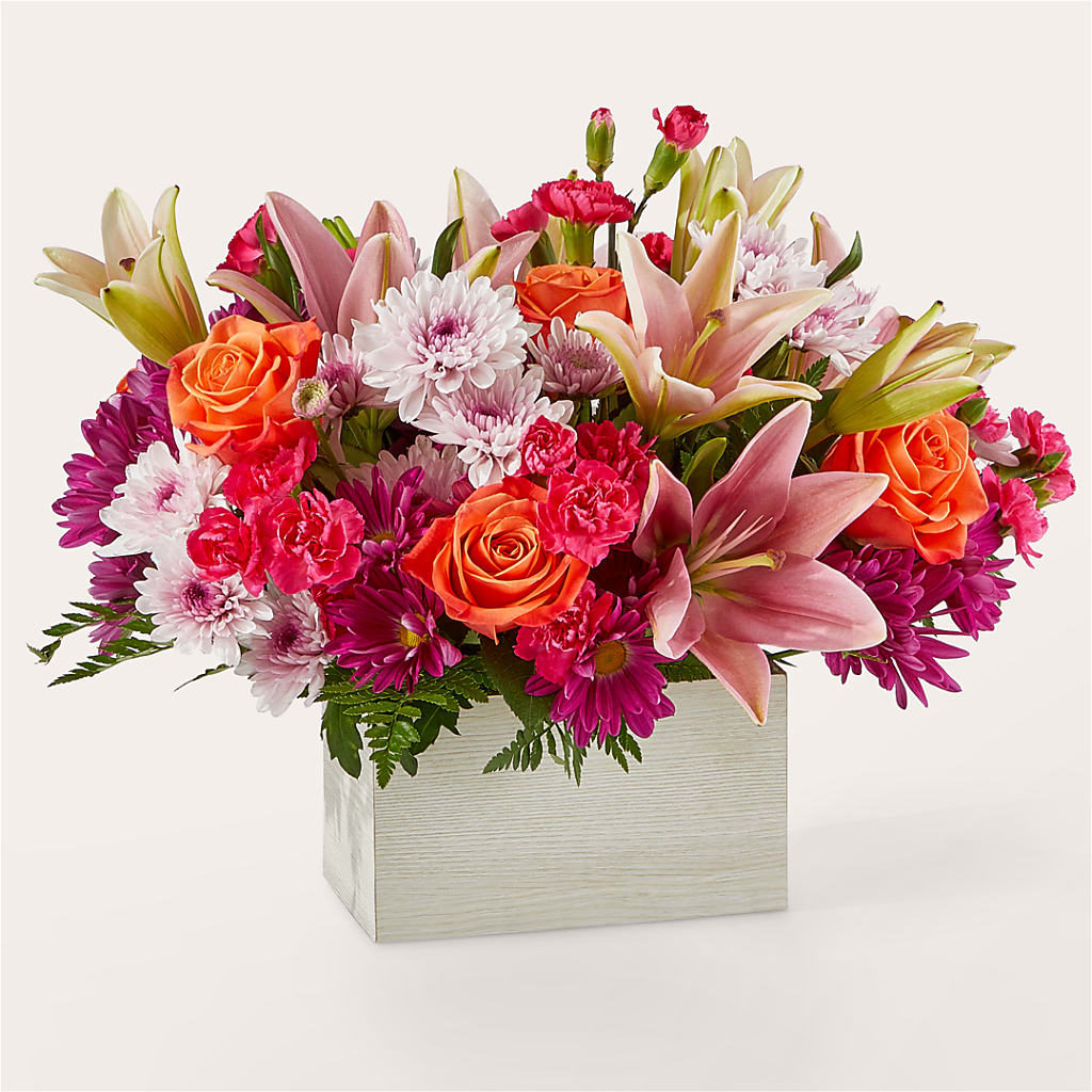 Light of My Life Box Bouquet – Village Bloom Florist, Folsom LA