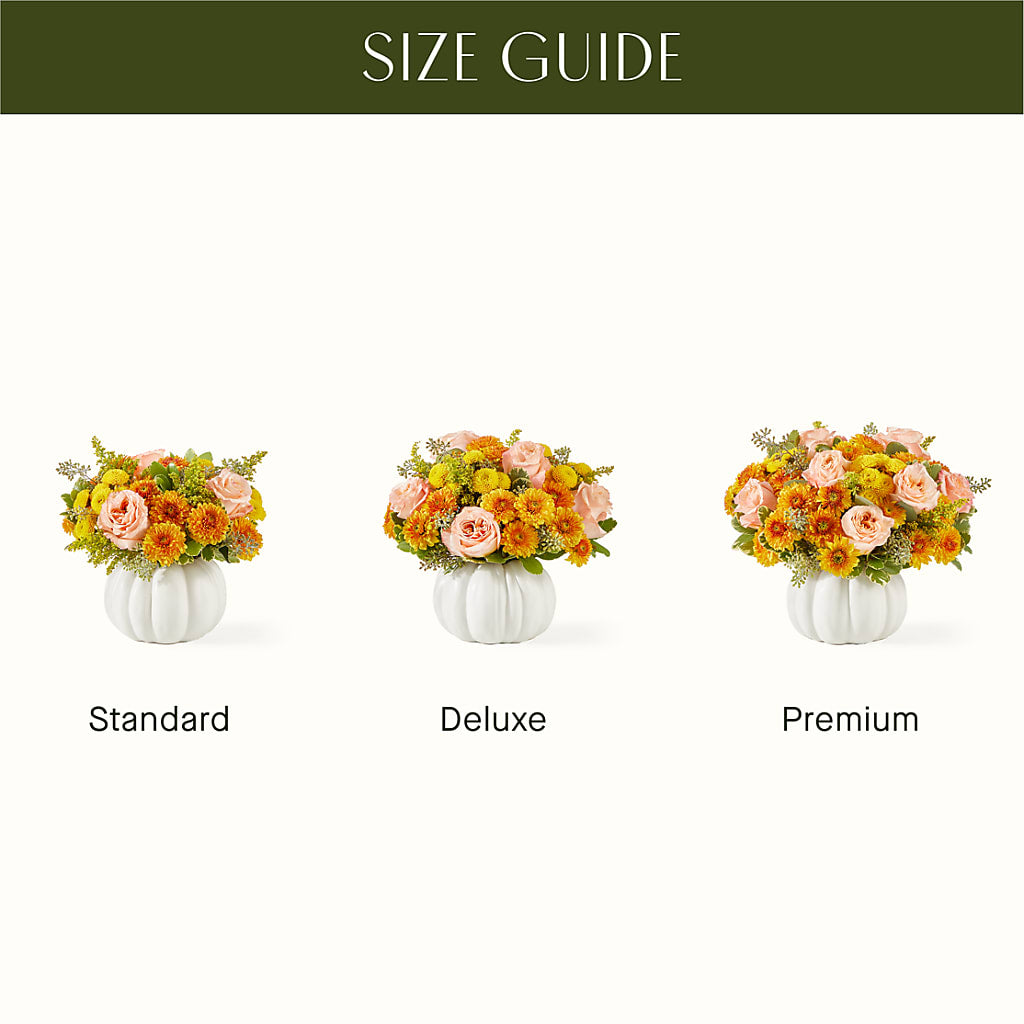 Peachy Pumpkin – Village Bloom Florist, Folsom LA
