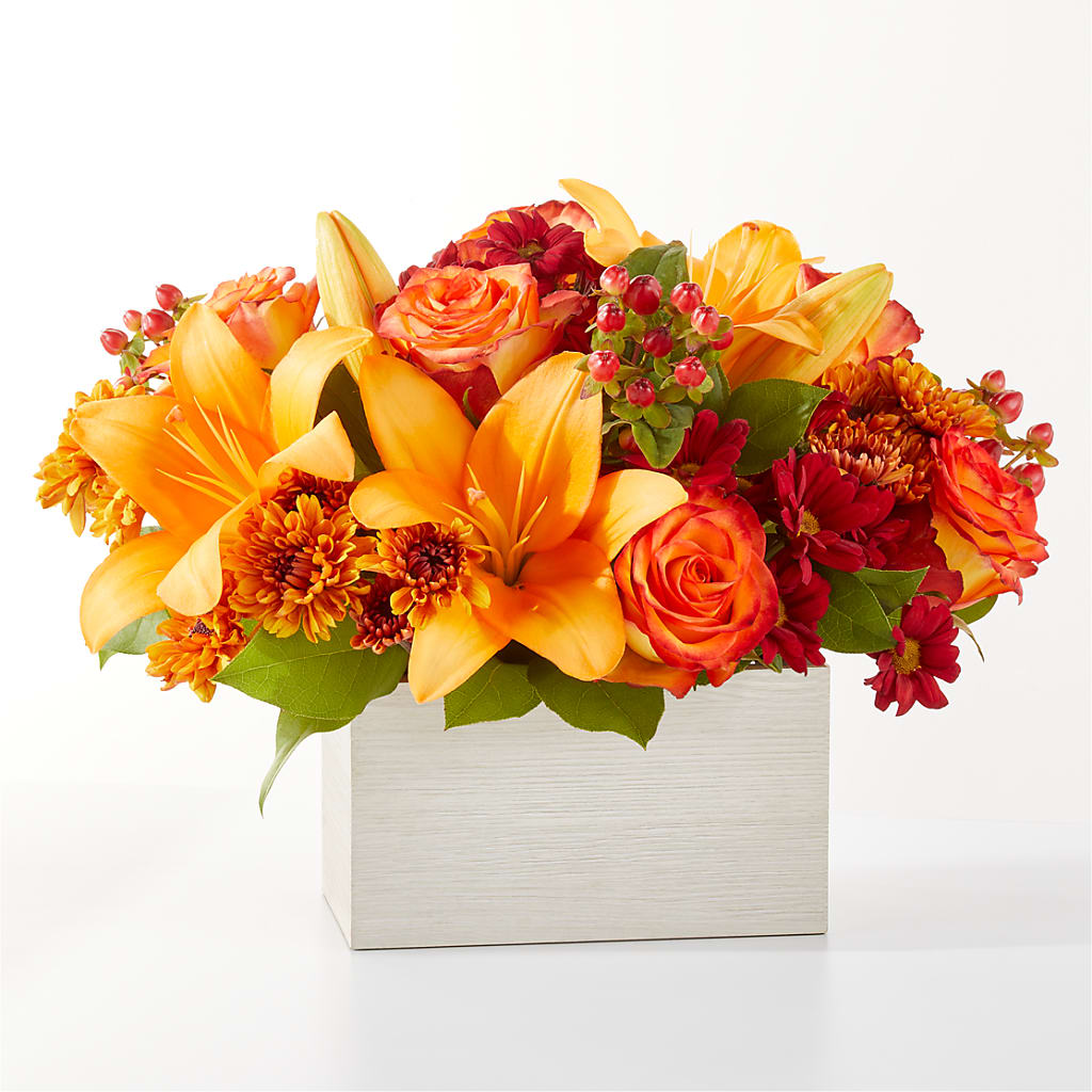 Backyard Bonfire Bouquet – Village Bloom Florist, Folsom LA