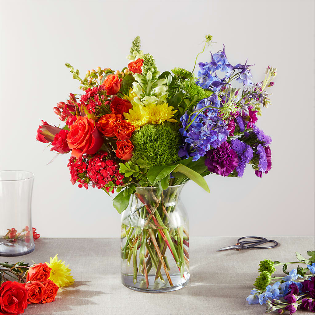 Summer Spectra - A Florist Original – Village Bloom Florist, Folsom LA
