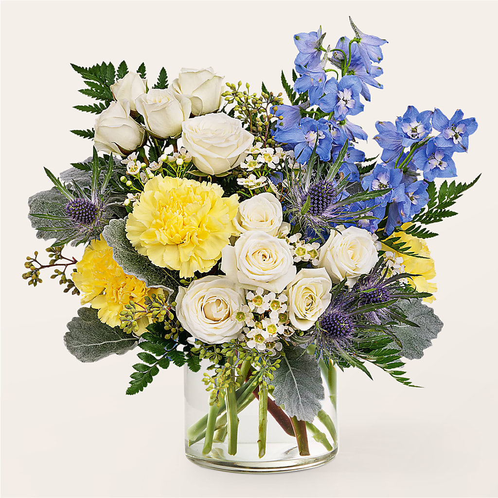 Lemon Sorbet Bouquet – Village Bloom Florist, Folsom LA
