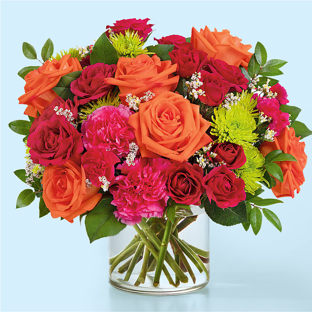 Colorful Carnival Bouquet – Village Bloom Florist, Folsom LA