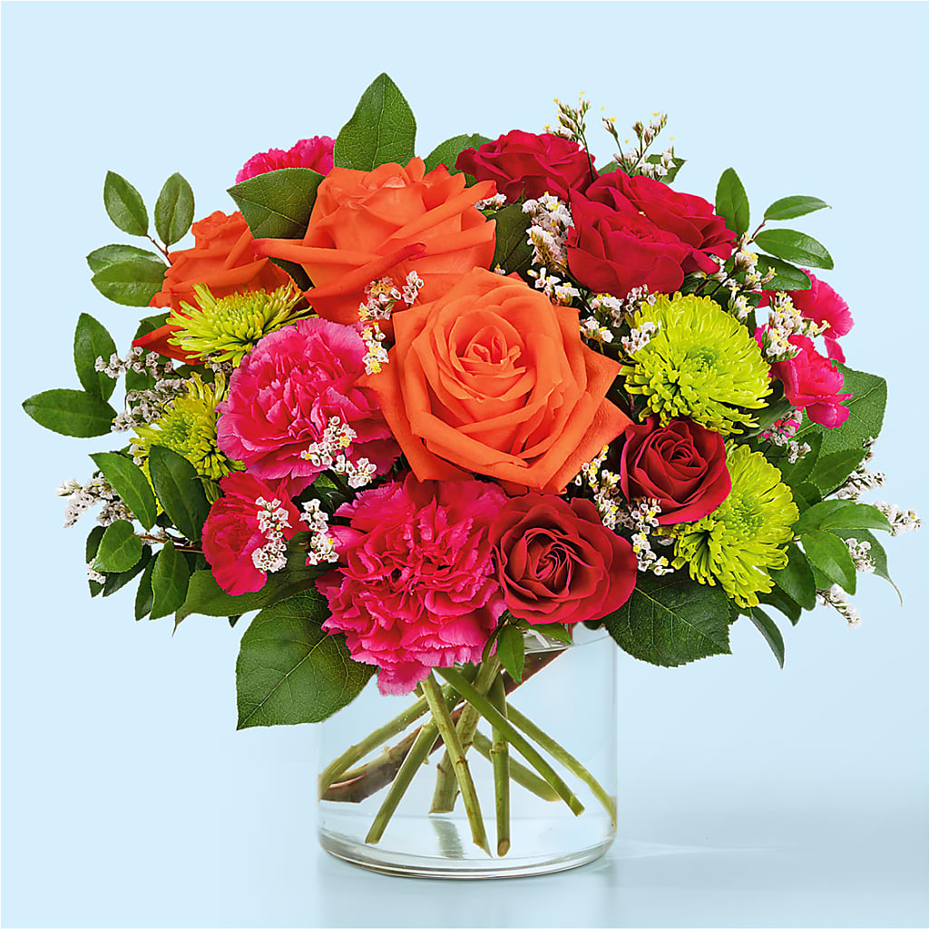 Colorful Carnival Bouquet – Village Bloom Florist, Folsom LA