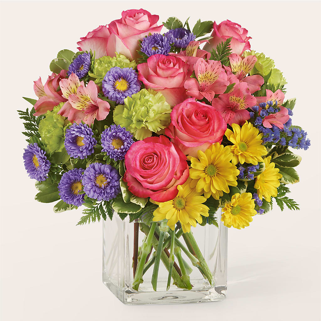 Candy Jar Bouquet – Village Bloom Florist, Folsom LA