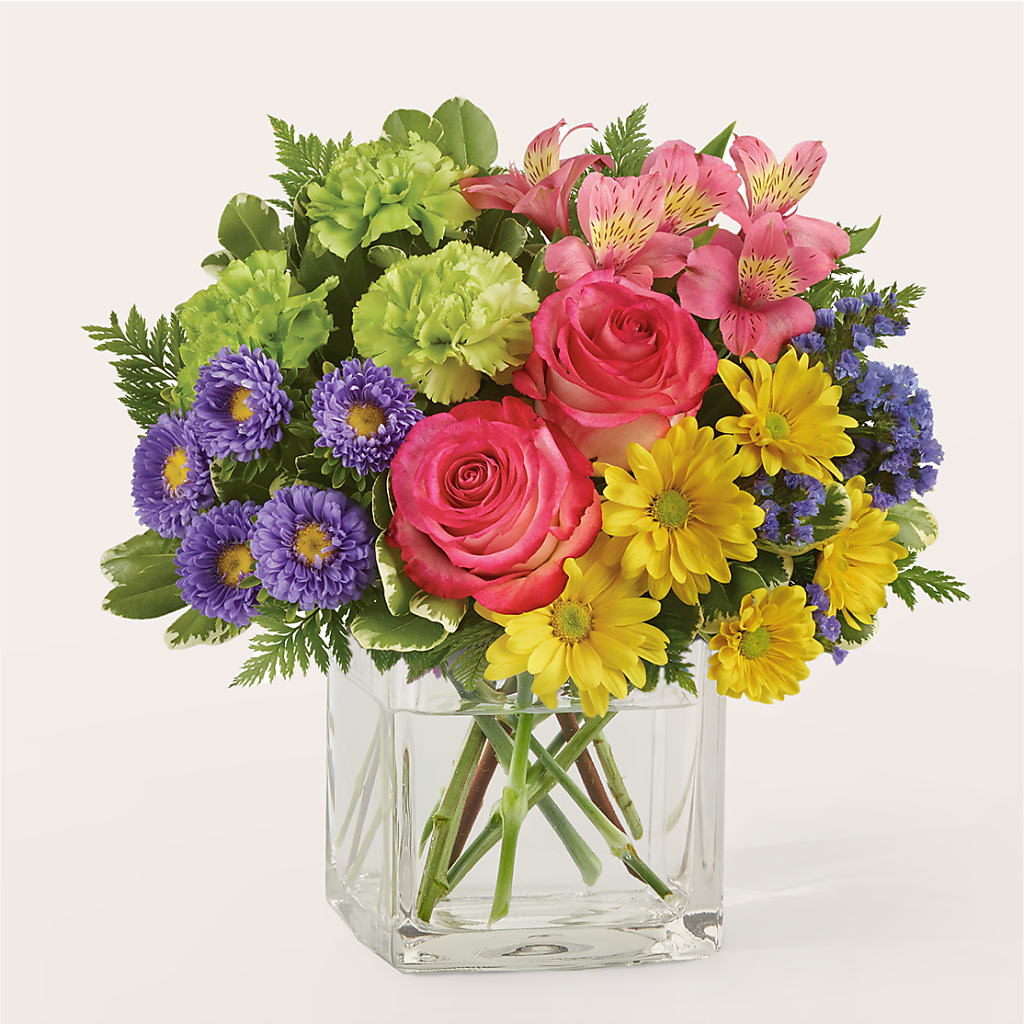 Candy Jar Bouquet – Village Bloom Florist, Folsom LA