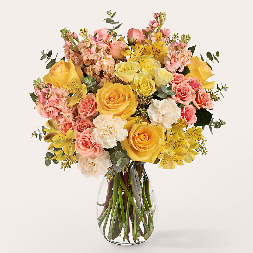 Slice of Sunrise Bouquet – Village Bloom Florist, Folsom LA