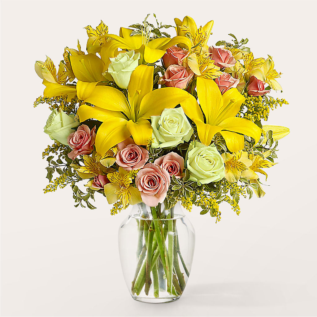 Sunburst Bouquet – Village Bloom Florist, Folsom LA