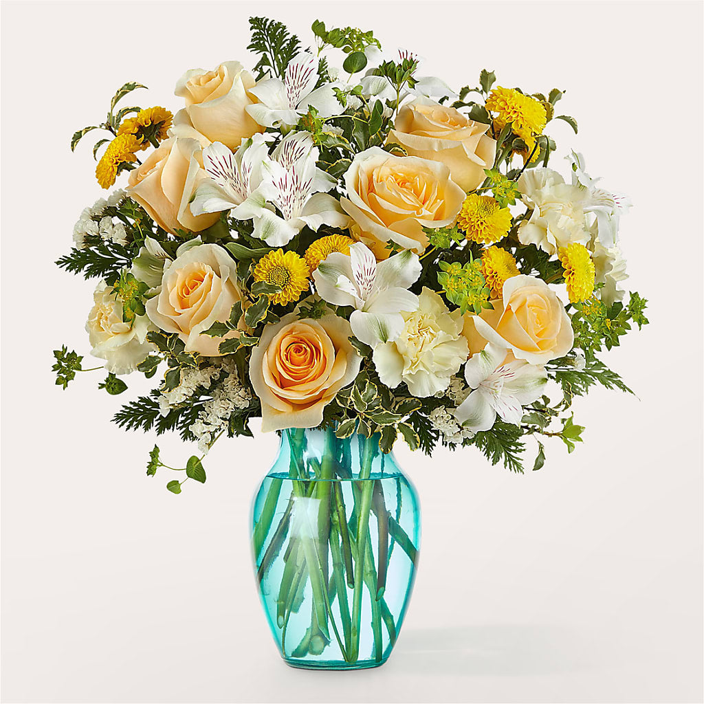 Crisp and Clean Bouquet – Village Bloom Florist, Folsom LA