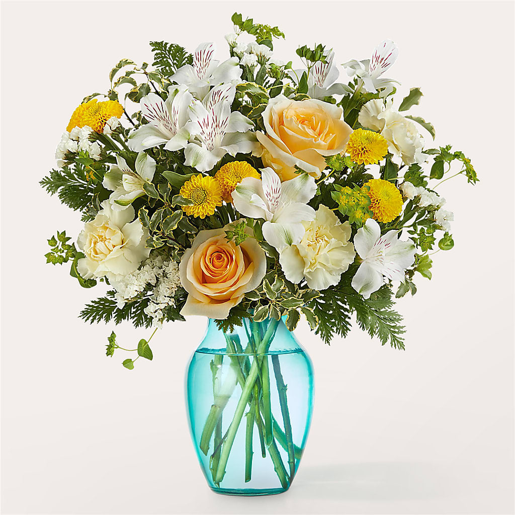 Crisp and Clean Bouquet – Village Bloom Florist, Folsom LA