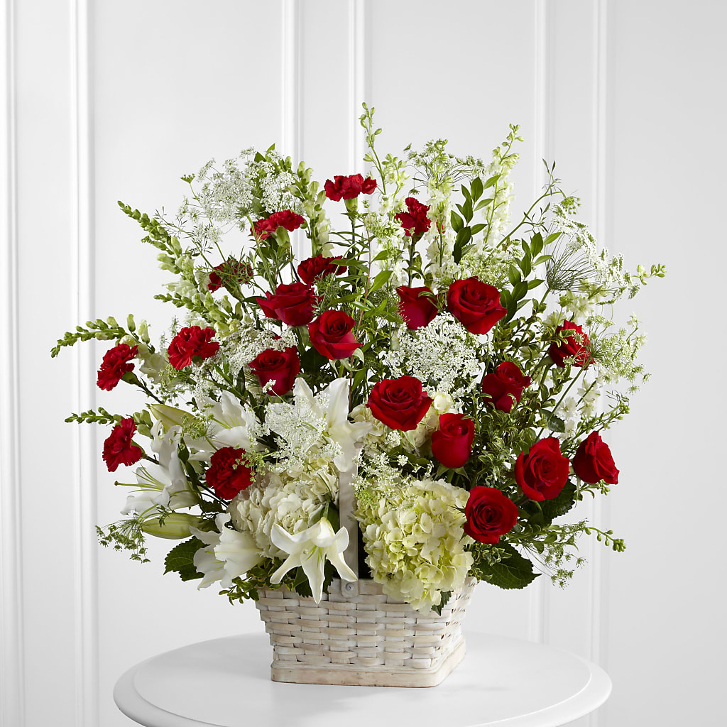 In Loving Memory Arrangement – Village Bloom Florist, Folsom LA