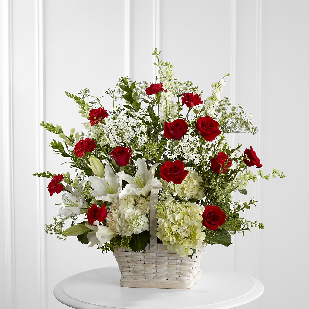In Loving Memory Arrangement – Village Bloom Florist, Folsom LA