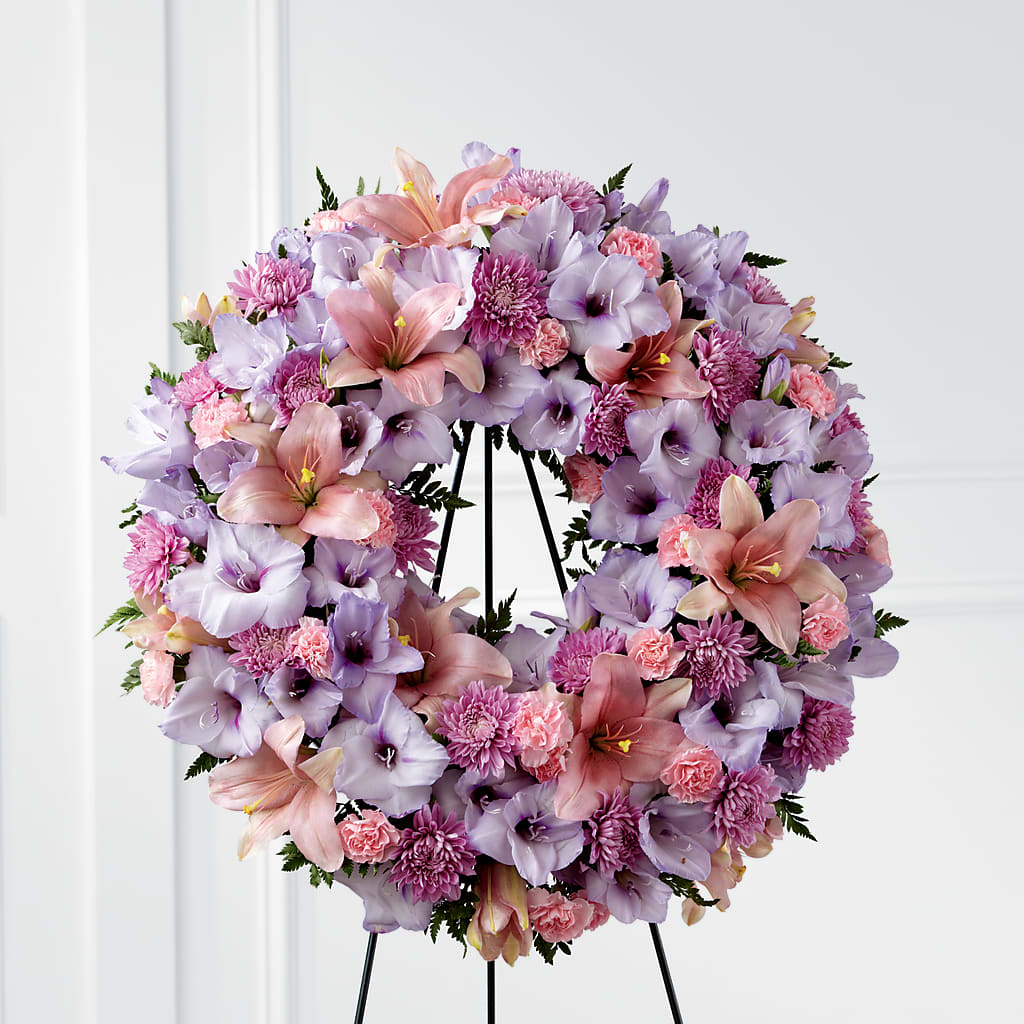 Beloved Friend Wreath – Village Bloom Florist, Folsom LA