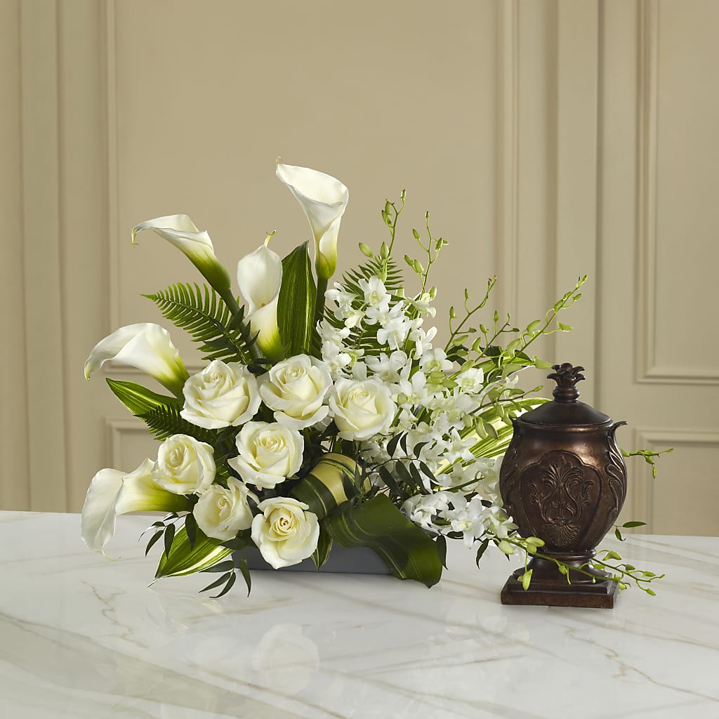 At Peace Arrangement – Village Bloom Florist, Folsom LA