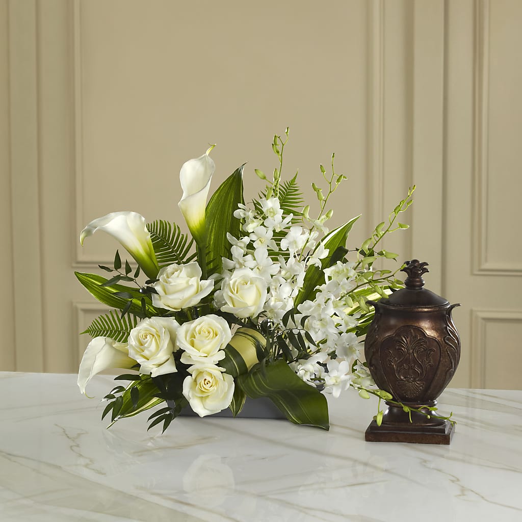At Peace Arrangement – Village Bloom Florist, Folsom LA