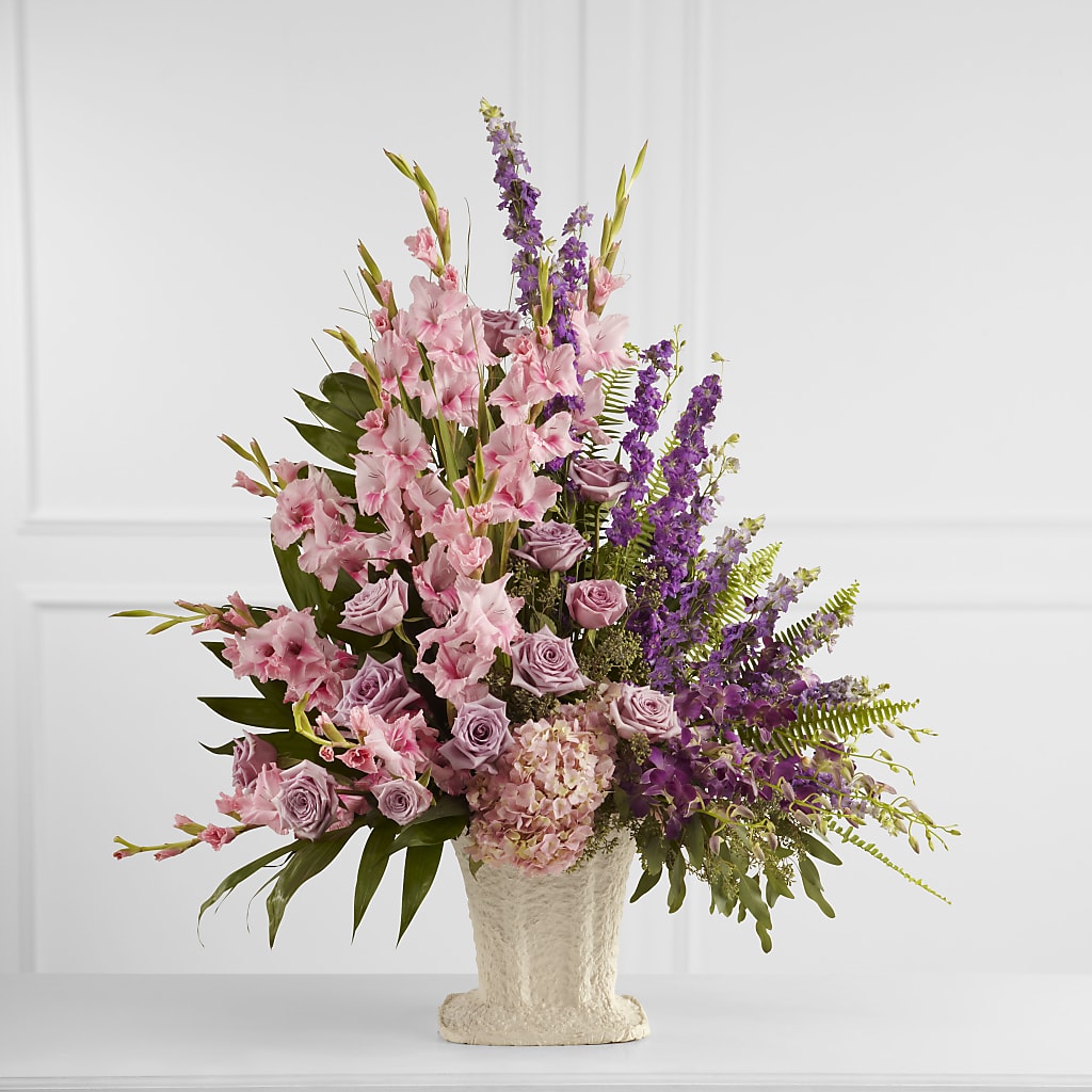 Flowing Garden Arrangement – Village Bloom Florist, Folsom LA
