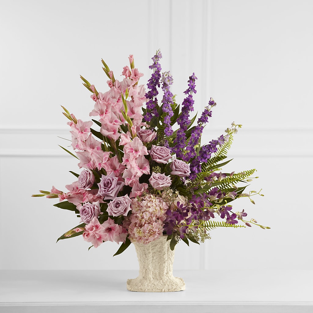 Flowing Garden Arrangement – Village Bloom Florist, Folsom LA
