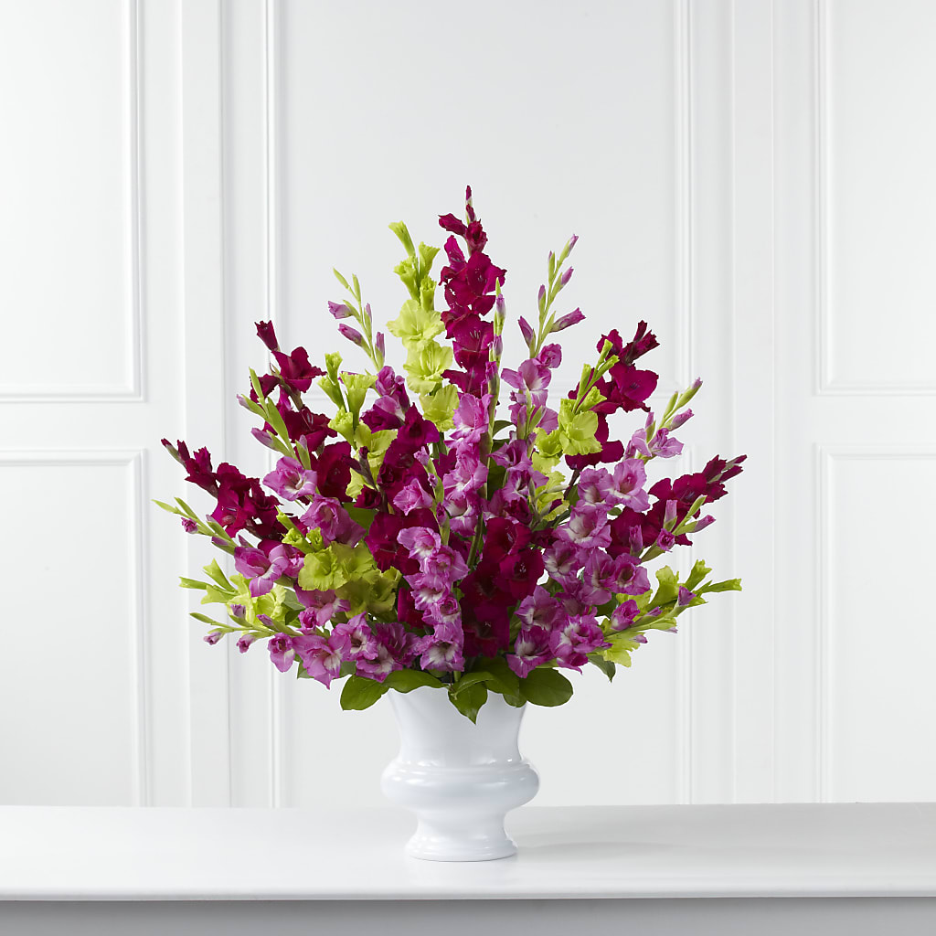 Solemn Offering Arrangement – Village Bloom Florist, Folsom LA
