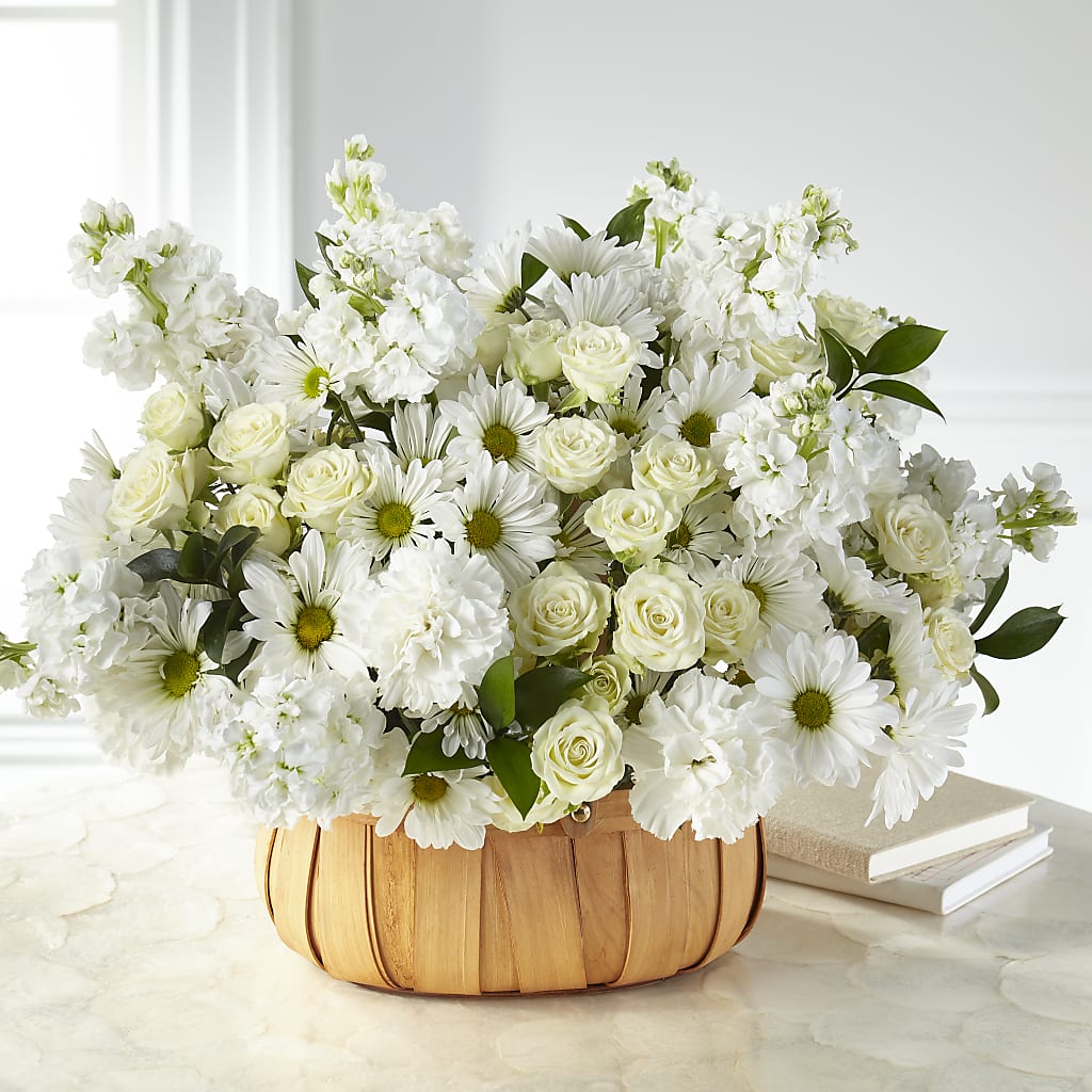 Graceful Garden Basket – Village Bloom Florist, Folsom LA