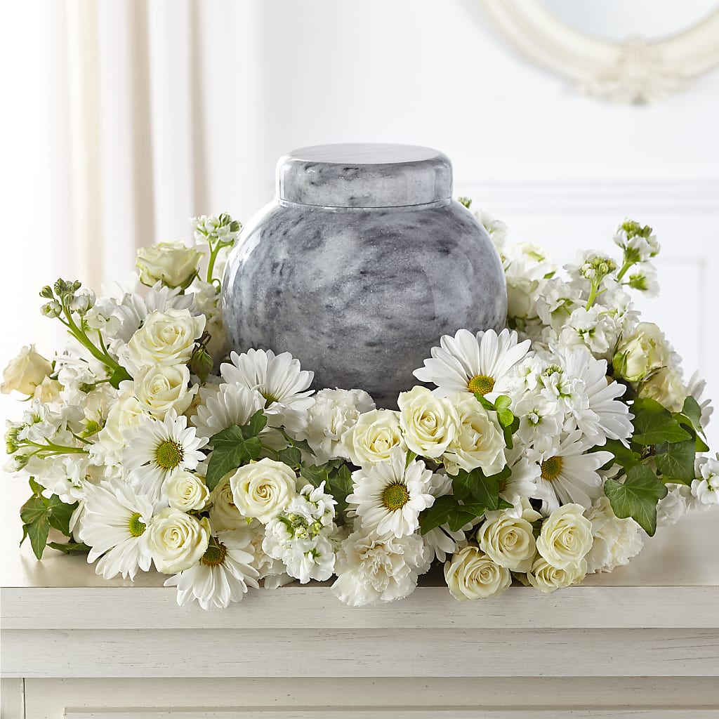 Timeless Tribute Cremation Adornment – Village Bloom Florist, Folsom LA