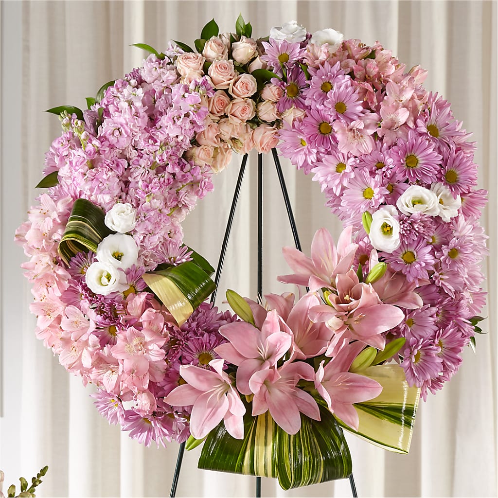 Gift of Warmth Wreath – Village Bloom Florist, Folsom LA