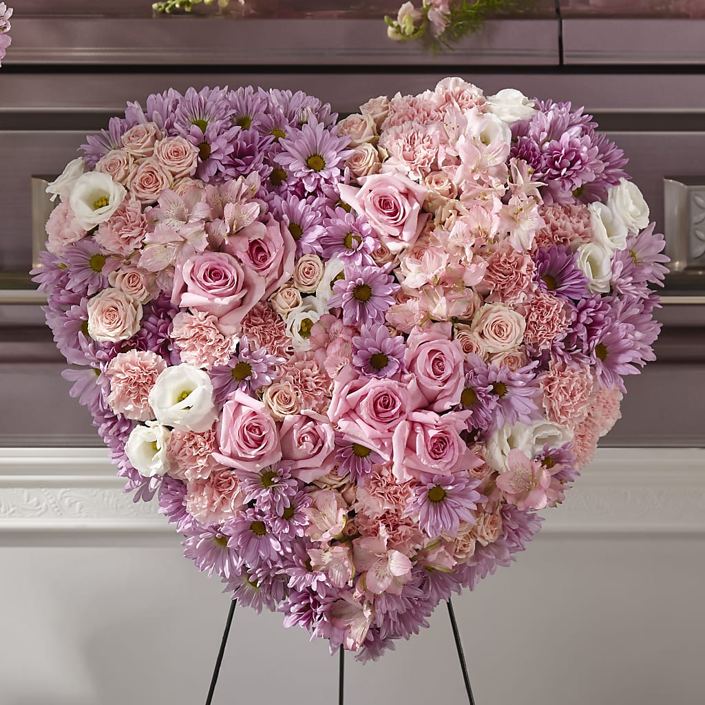 Heaven's Light Heart – Village Bloom Florist, Folsom LA