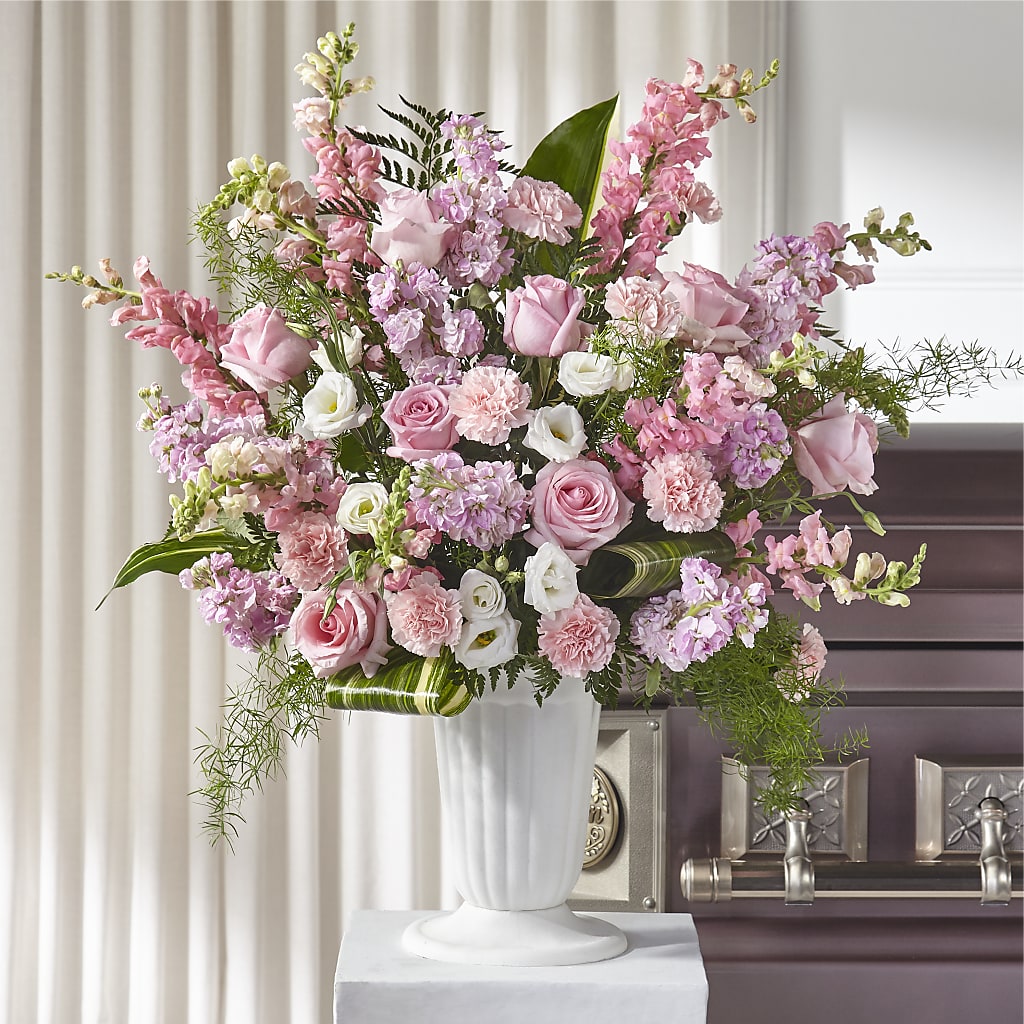 Divine Comfort Arrangement – Village Bloom Florist, Folsom LA