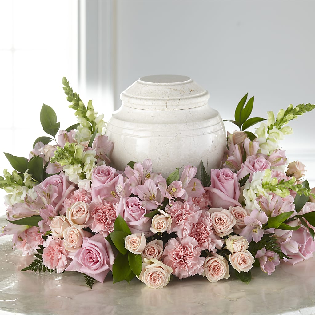 Blooms of Hope Cremation Adornment – Village Bloom Florist, Folsom LA