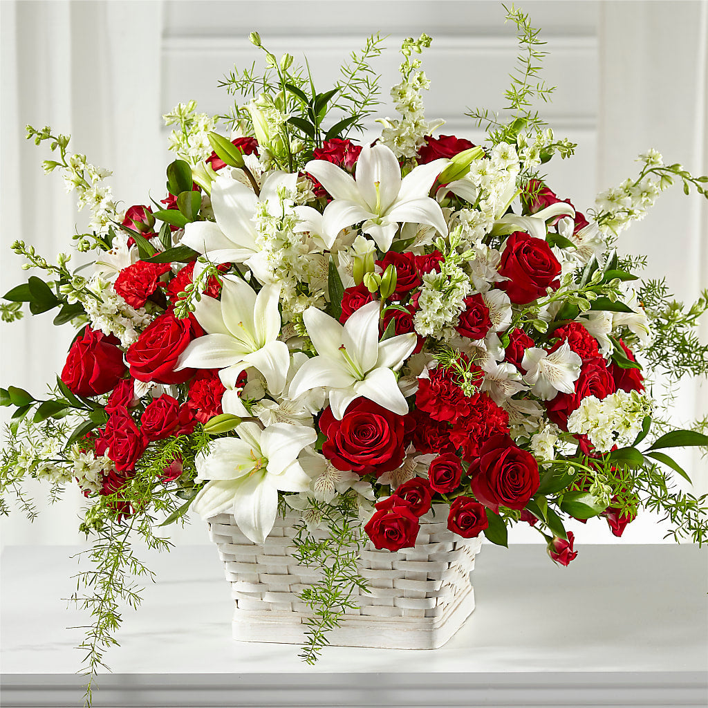 Sentiments of Love Arrangement – Village Bloom Florist, Folsom LA