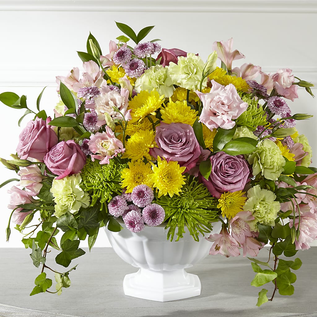Healing Thoughts Arrangement – Village Bloom Florist, Folsom LA