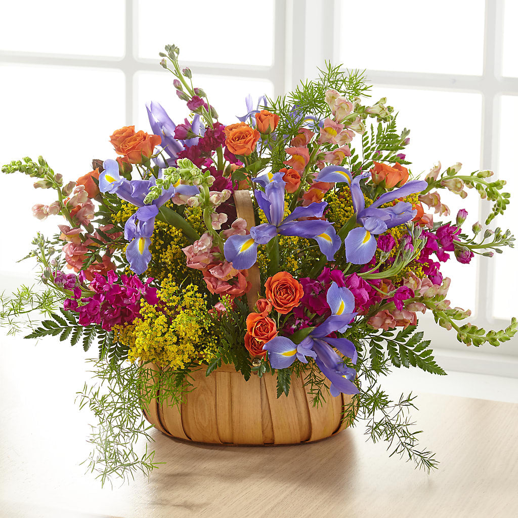 Garden of Life Basket – Village Bloom Florist, Folsom LA