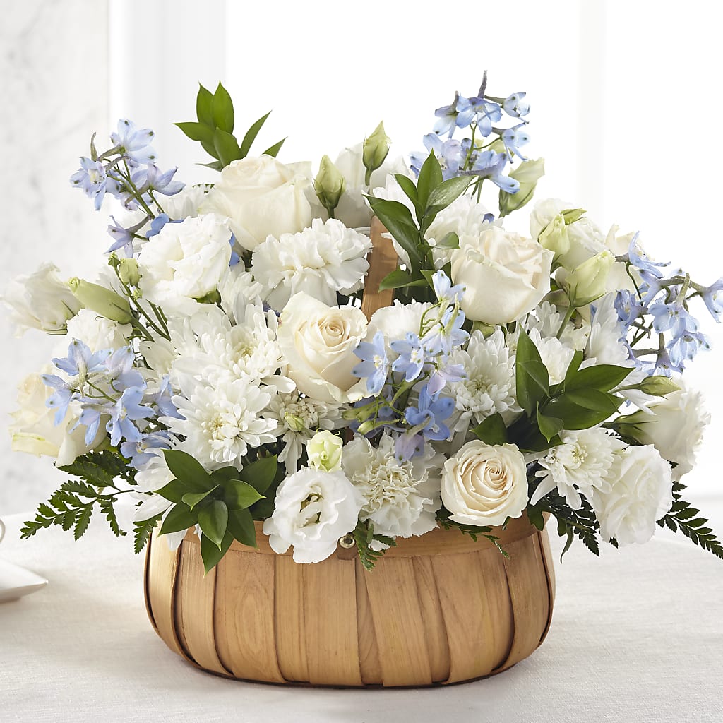 Sincerely Heartfelt Basket – Village Bloom Florist, Folsom LA