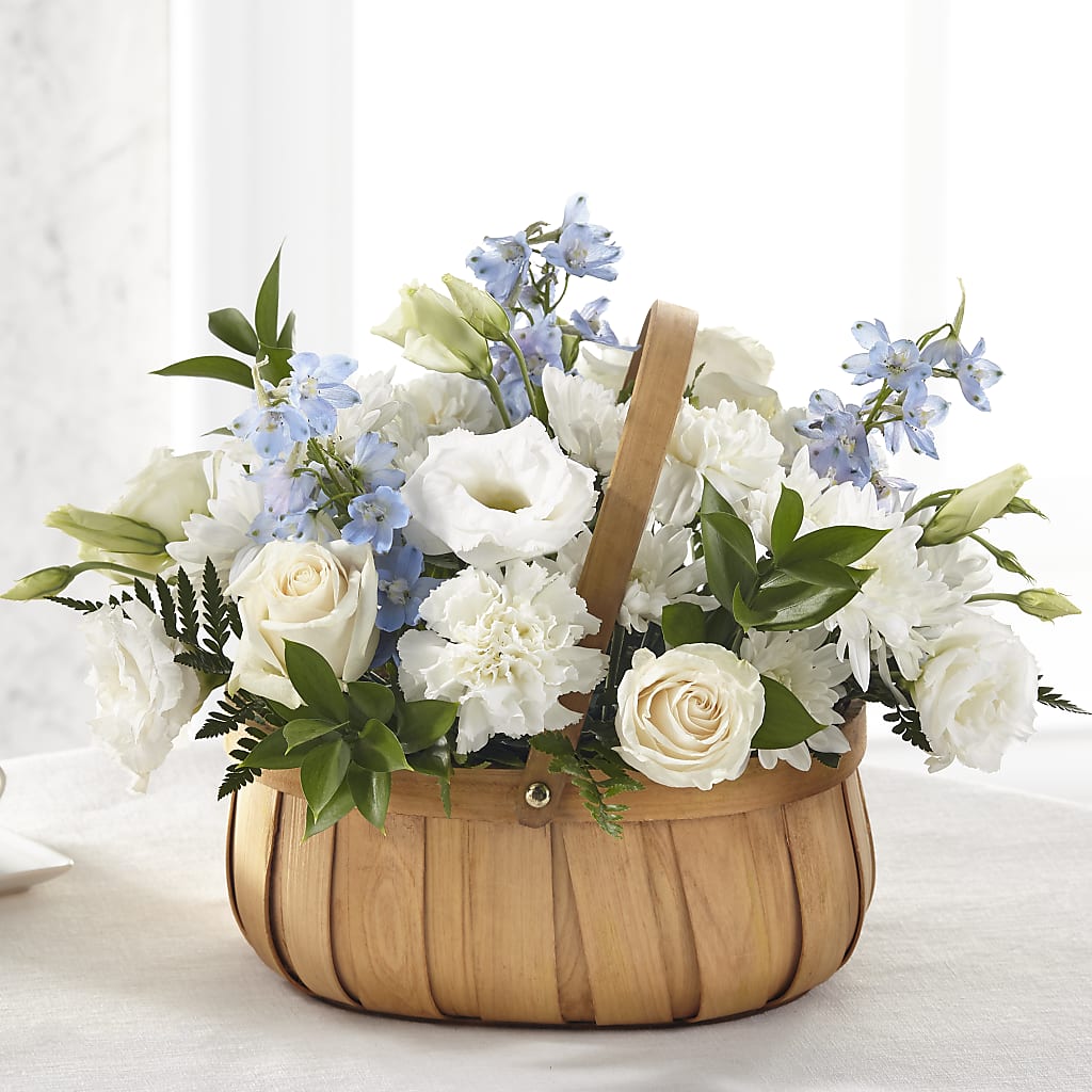 Sincerely Heartfelt Basket – Village Bloom Florist, Folsom LA