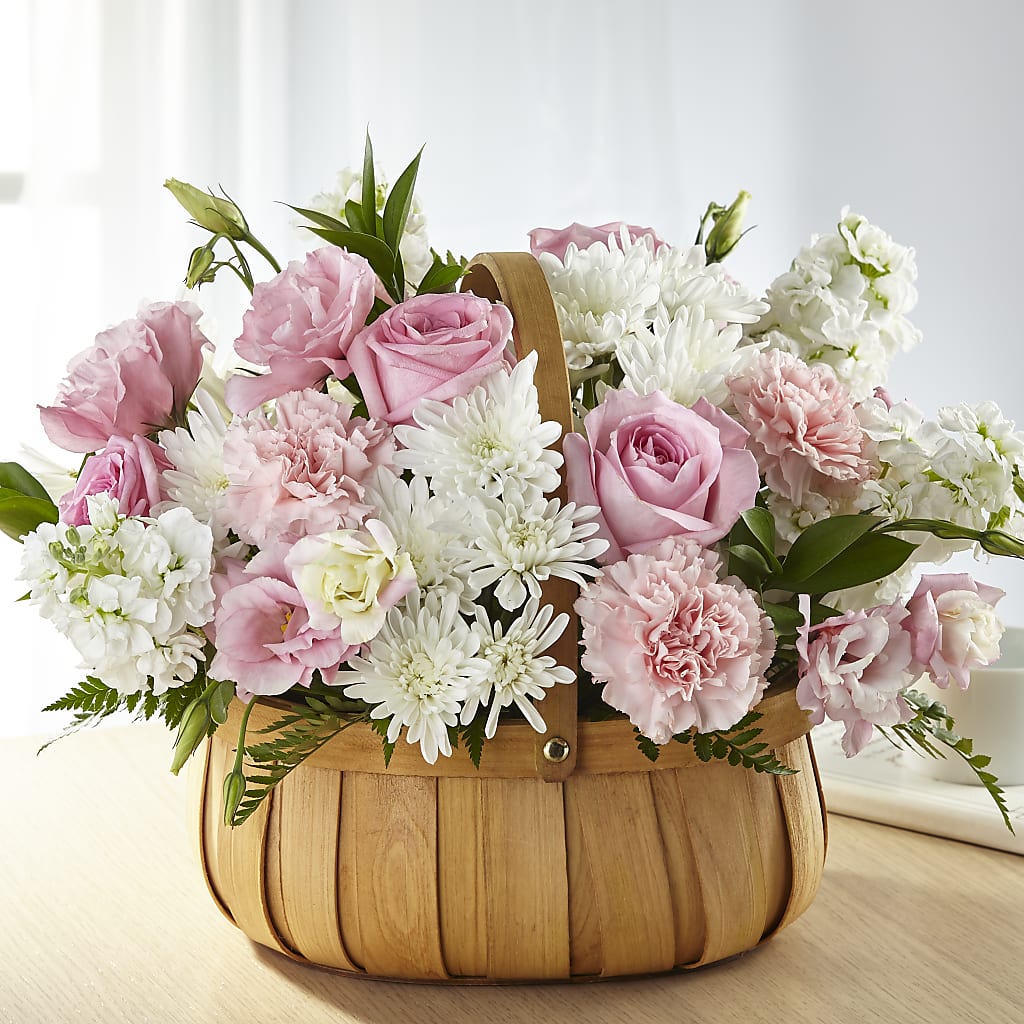 Always Graceful Basket – Village Bloom Florist, Folsom LA