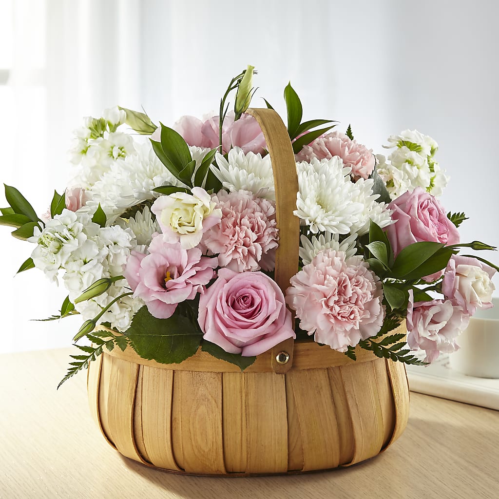 Always Graceful Basket – Village Bloom Florist, Folsom LA