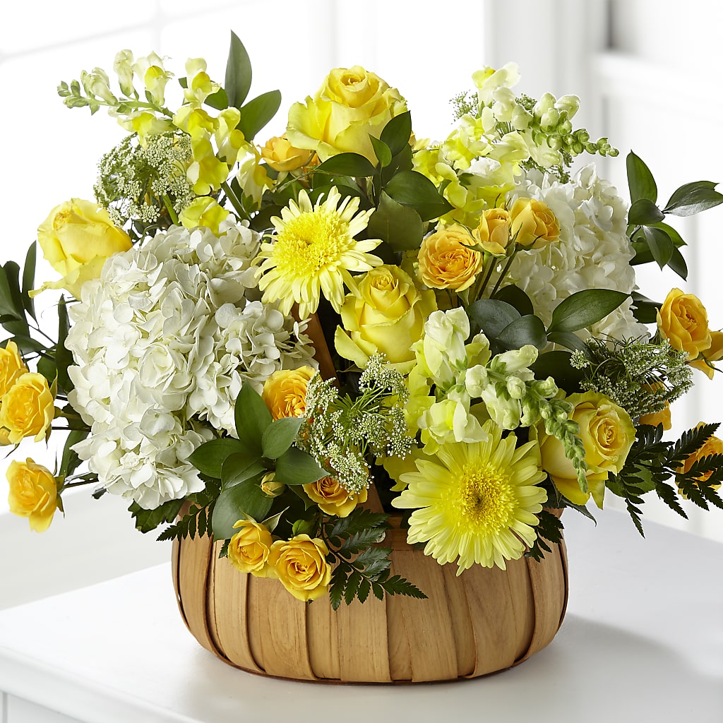 Rustic Remembrance Basket – Village Bloom Florist, Folsom LA