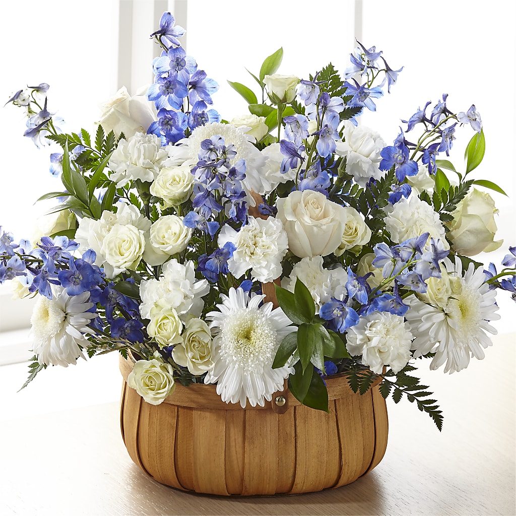 Harmony & Grace Basket – Village Bloom Florist, Folsom LA