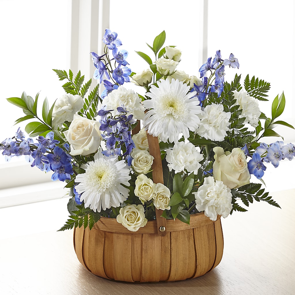 Harmony & Grace Basket – Village Bloom Florist, Folsom LA
