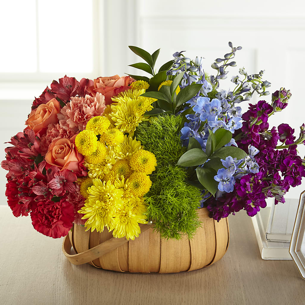 Prideful Basket – Village Bloom Florist, Folsom LA