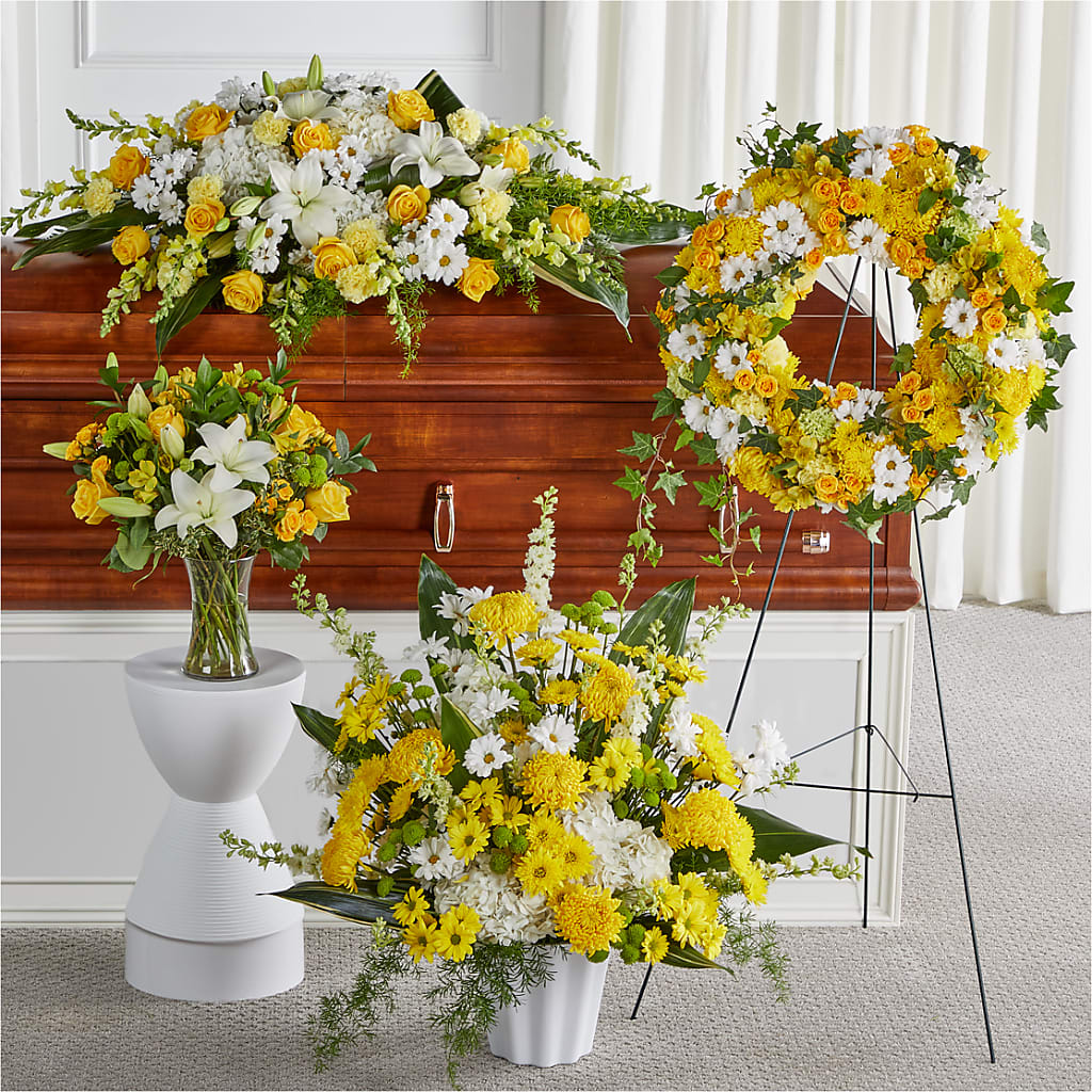 Warm Remembrance Bundles – Village Bloom Florist, Folsom LA