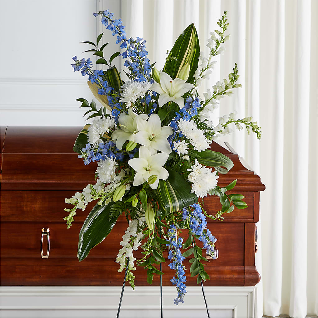 Eternal Impressions Standing Spray – Village Bloom Florist, Folsom LA