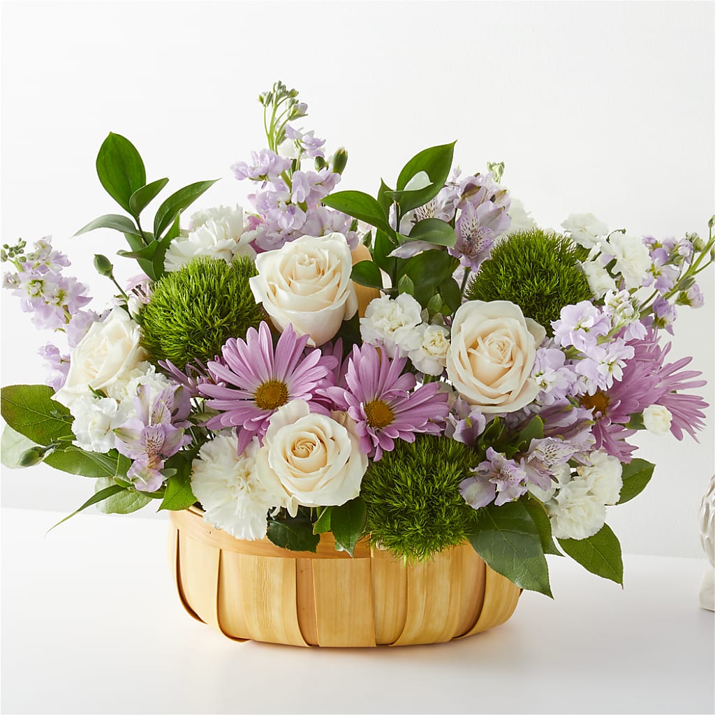 Peace & Love Basket – Village Bloom Florist, Folsom LA