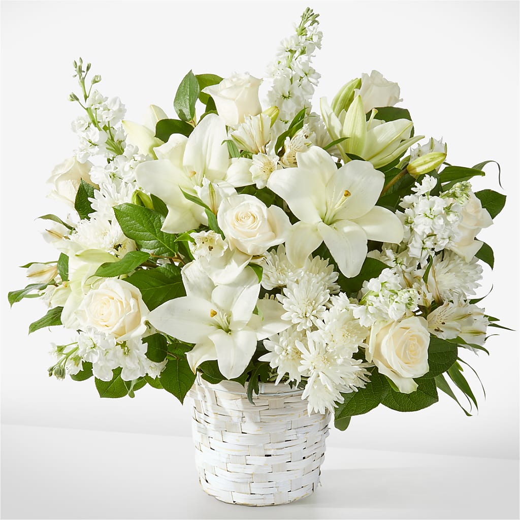 Peaceful Reflections Arrangement – Village Bloom Florist, Folsom LA